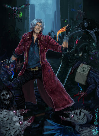 You Cannot Kill Me, I am Omega! (Devil May Cry 5)